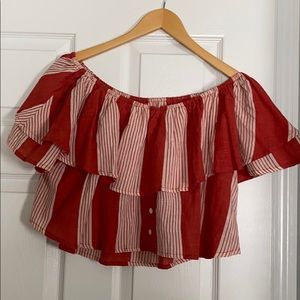 Off the shoulder top